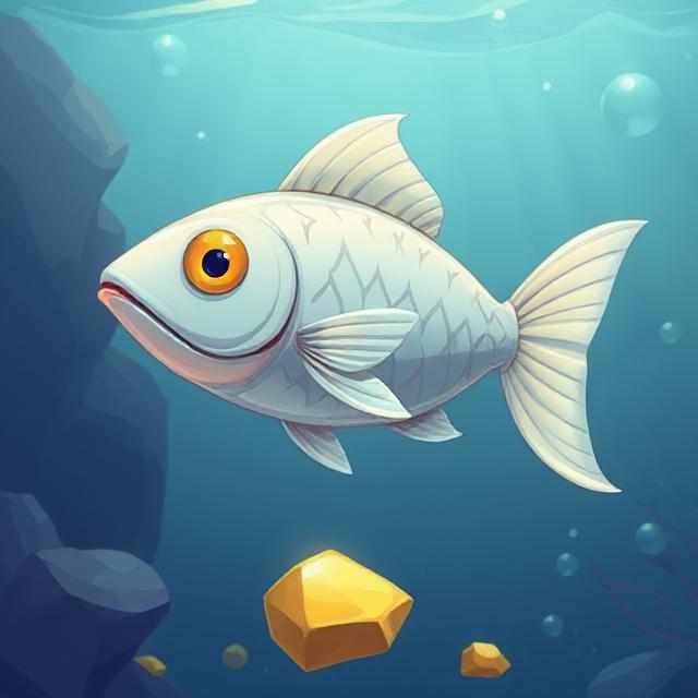 Sølvfisken og guldstenen